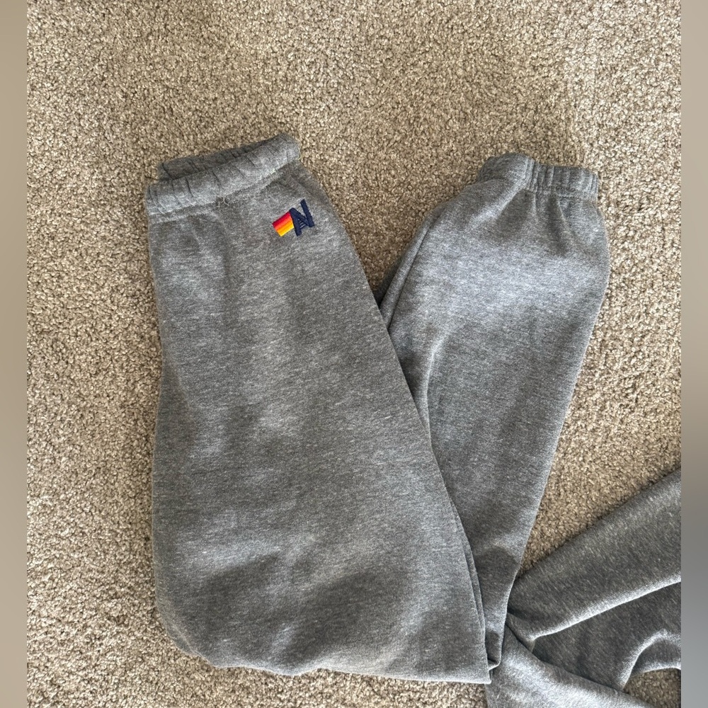COPY - Aviator nation grey sweatpants euc size small